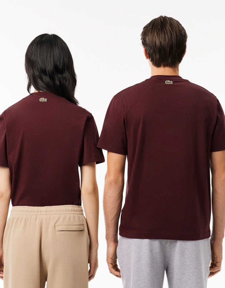 Signature Print Cotton T-Shirt