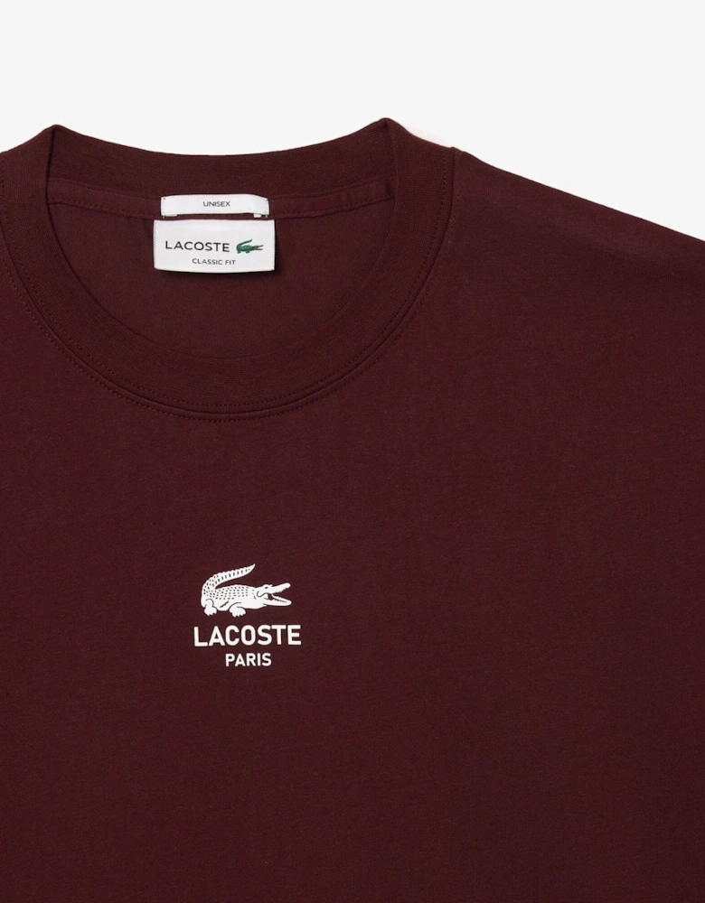 Signature Print Cotton T-Shirt
