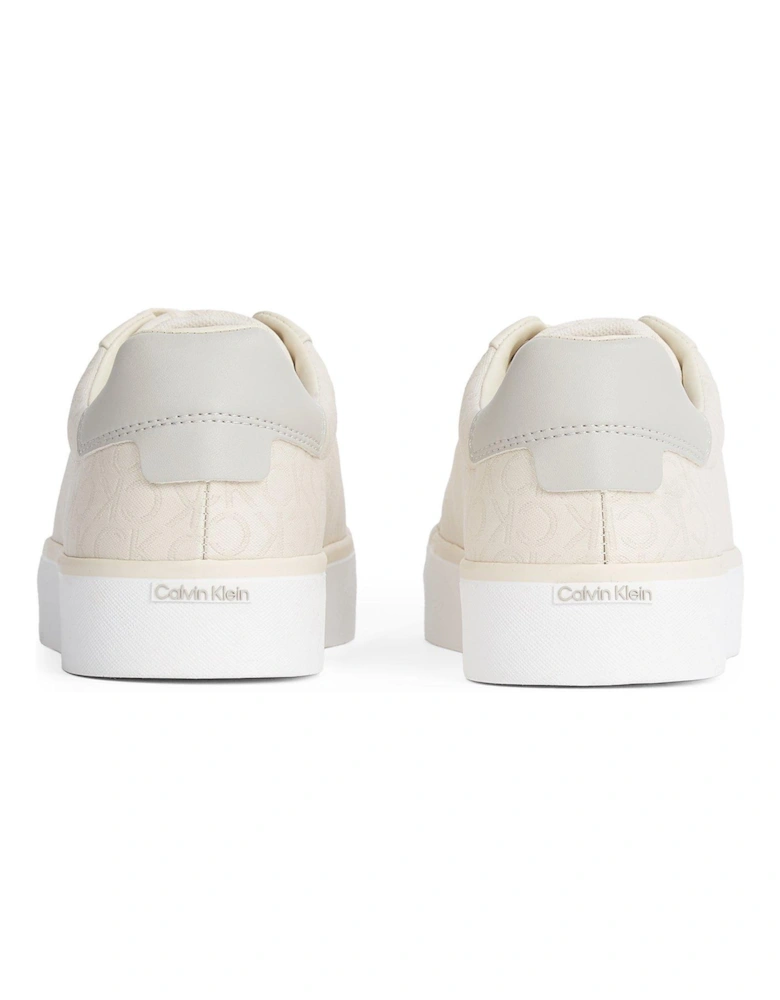 Lace Up Trainer - White