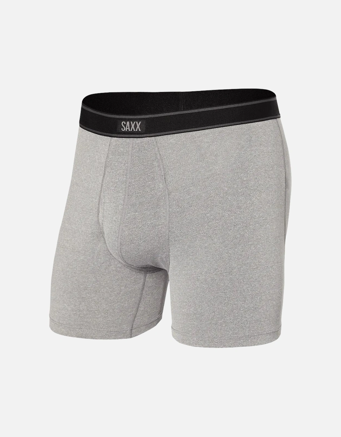 Daytripper Comfort Stretch Fly Boxer Brief 5", Grey Heather, 5 of 4