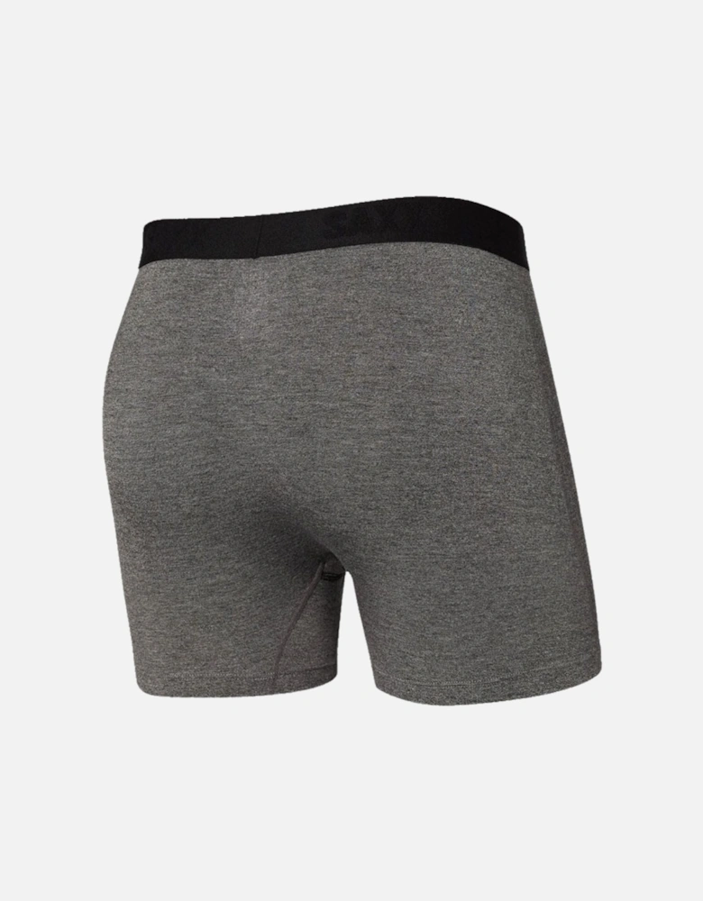 Ultra Super Soft Fly Boxer Brief 5", Salt & Pepper