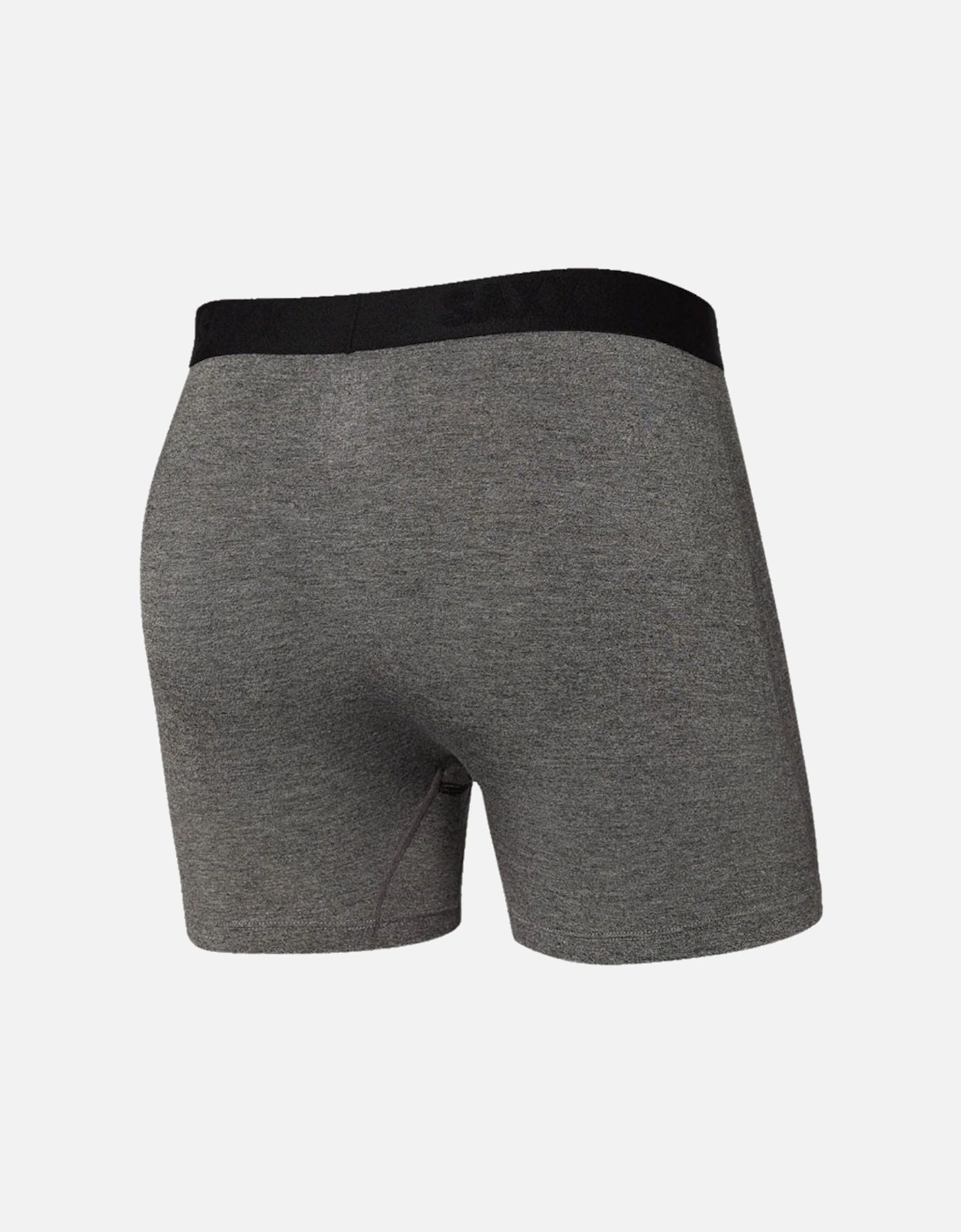 Ultra Super Soft Fly Boxer Brief 5", Salt & Pepper