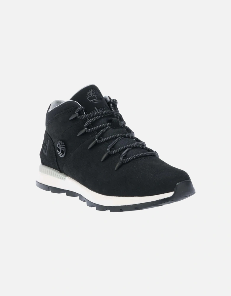 Womens/Ladies Sprint Trekker Leather Lace Up Trainers