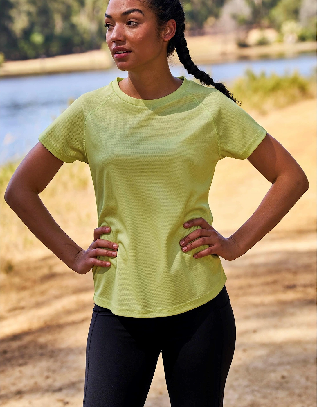 Mountain Warehouse Women's Green / Endurance T-Shirt - Size: 18