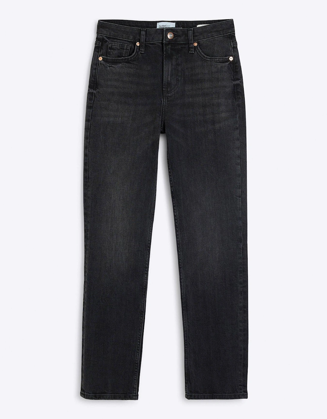 High Rise Slim Fit Jean - Black