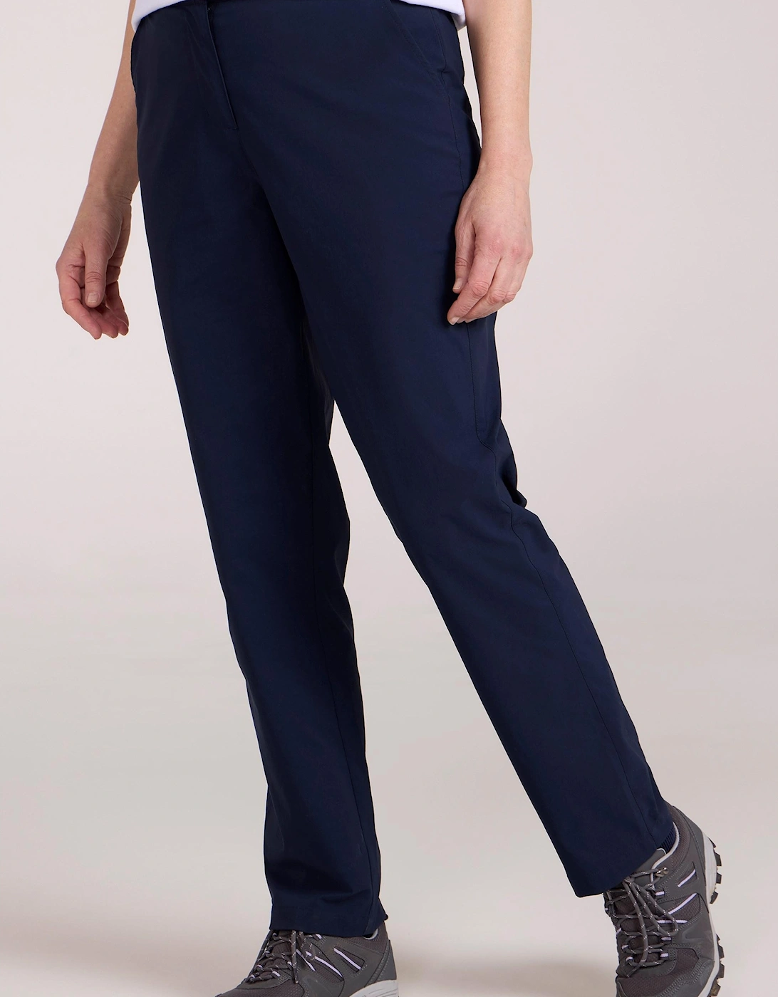 Mountain Warehouse Women's Navy / Delta Stretch Trousers  Size 12 Uk