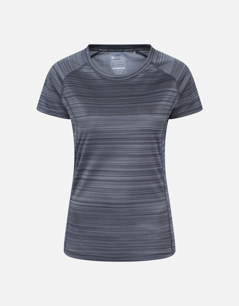 Womens/Ladies Endurance Striped T-Shirt