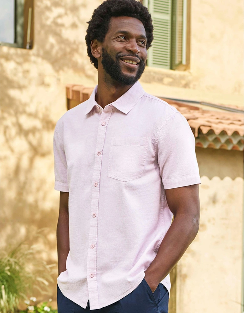 Mens Lowe Linen Blend Shirt