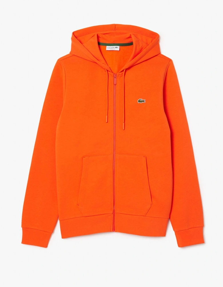 Zip-Up Fleece Hoodie