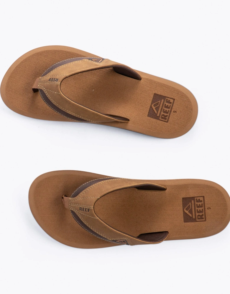 CUSHION DAWN Mens Flip-Flops Bronze