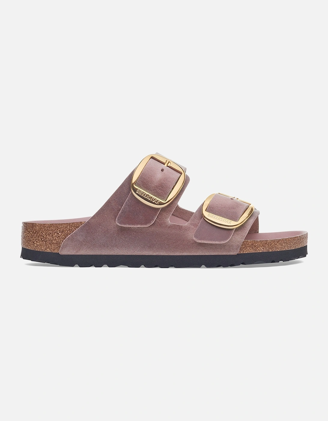 Birkenstock Women's Arizona Big Buckle Natural Leather Oiled Narrow Fit Lavender