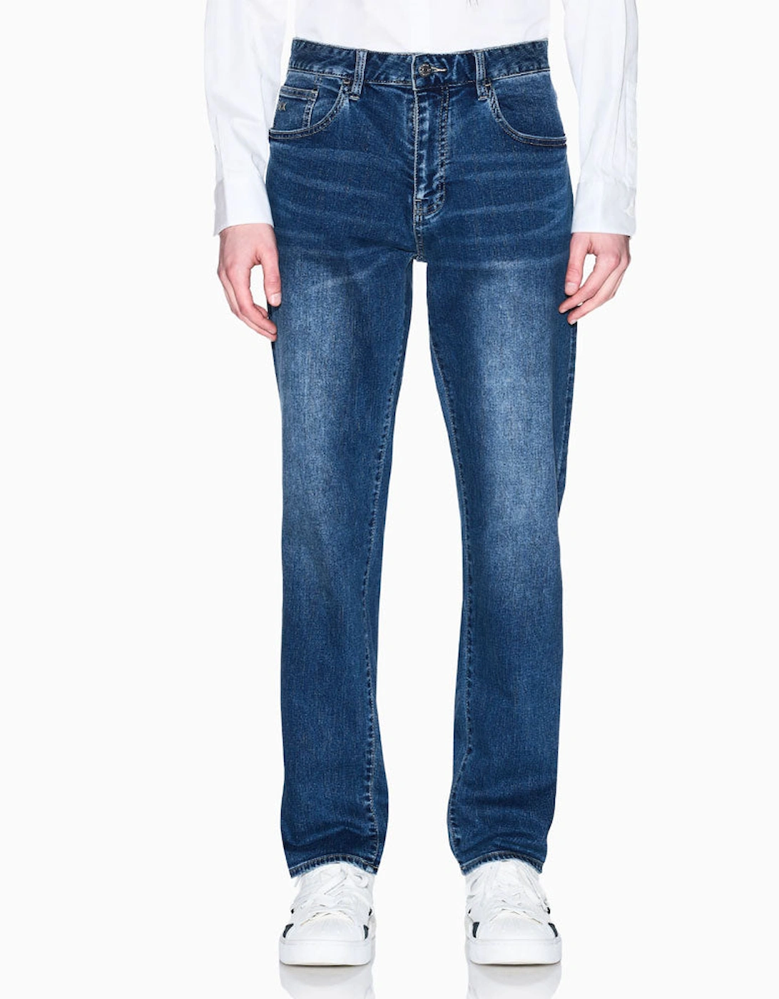 Exchange J13 Slim Fit Jeans - Blue Denim Light Washed, 5 of 4