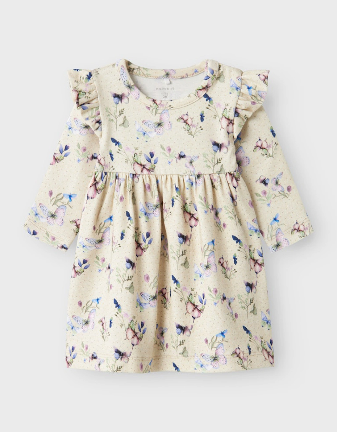 Baby Bela Long Sleeve Dress Peyote Melange, 4 of 3
