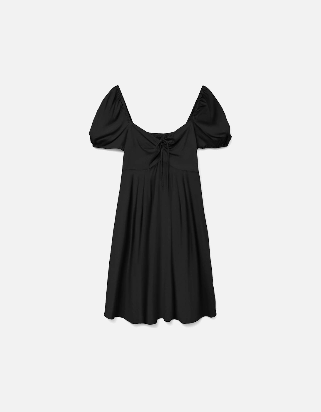 Easy Joy Short Cap Sleeve Dress Black, 2 of 1
