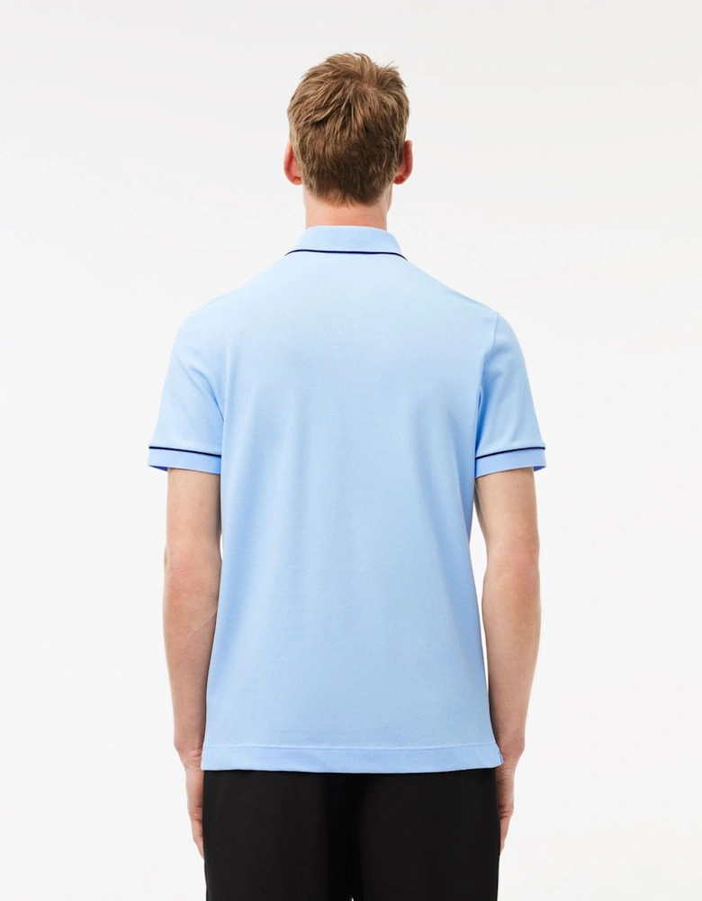 Regular Fit Paris Stretch Piqué Polo Shirt