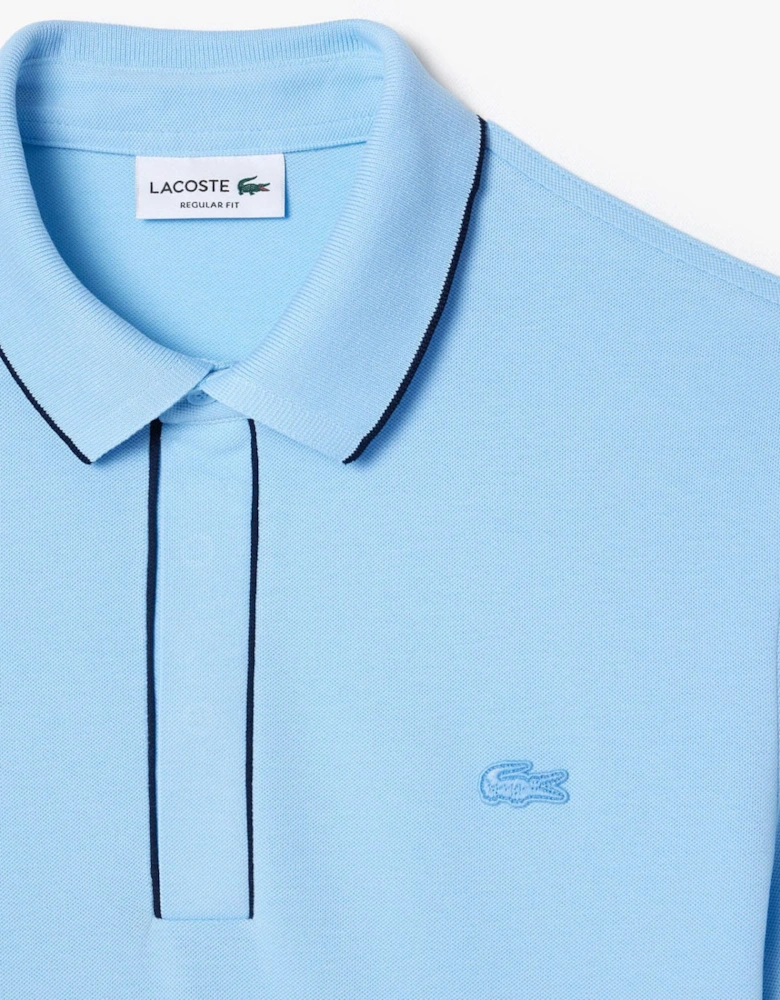 Regular Fit Paris Stretch Piqué Polo Shirt