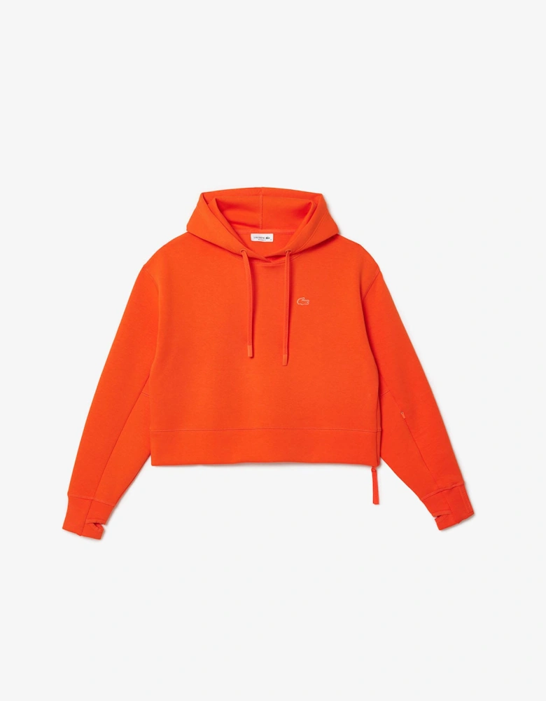 Short Cut Cotton Hoodie