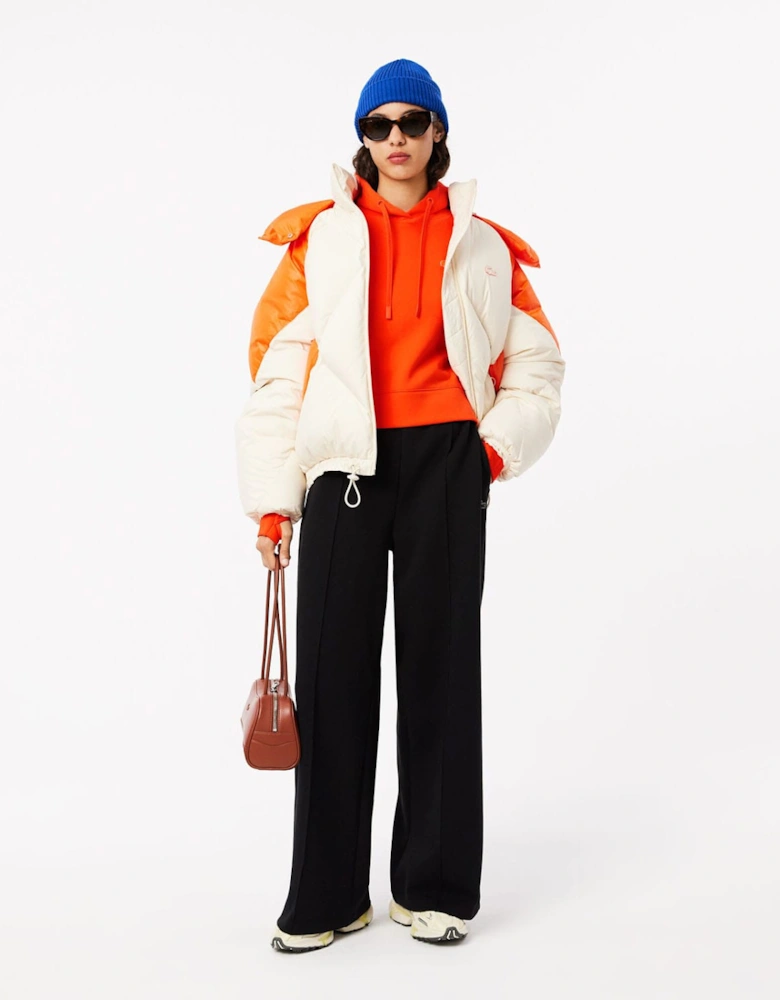 Short Cut Cotton Hoodie
