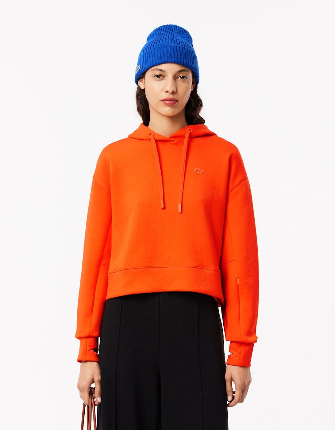 Short Cut Cotton Hoodie, 7 of 6