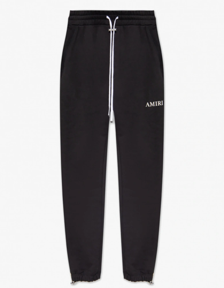 AMIRI PUFF LOGO SWEAT PANTS BLACK