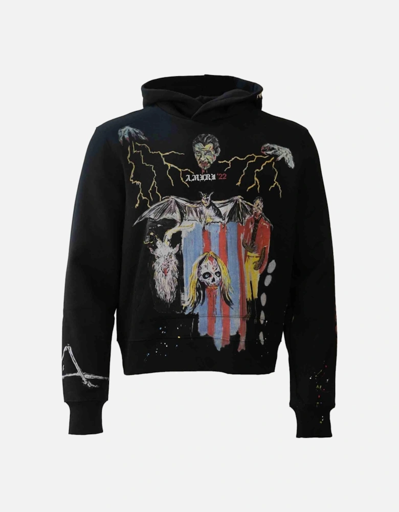 BLOOD 38' HOODIE BLACK