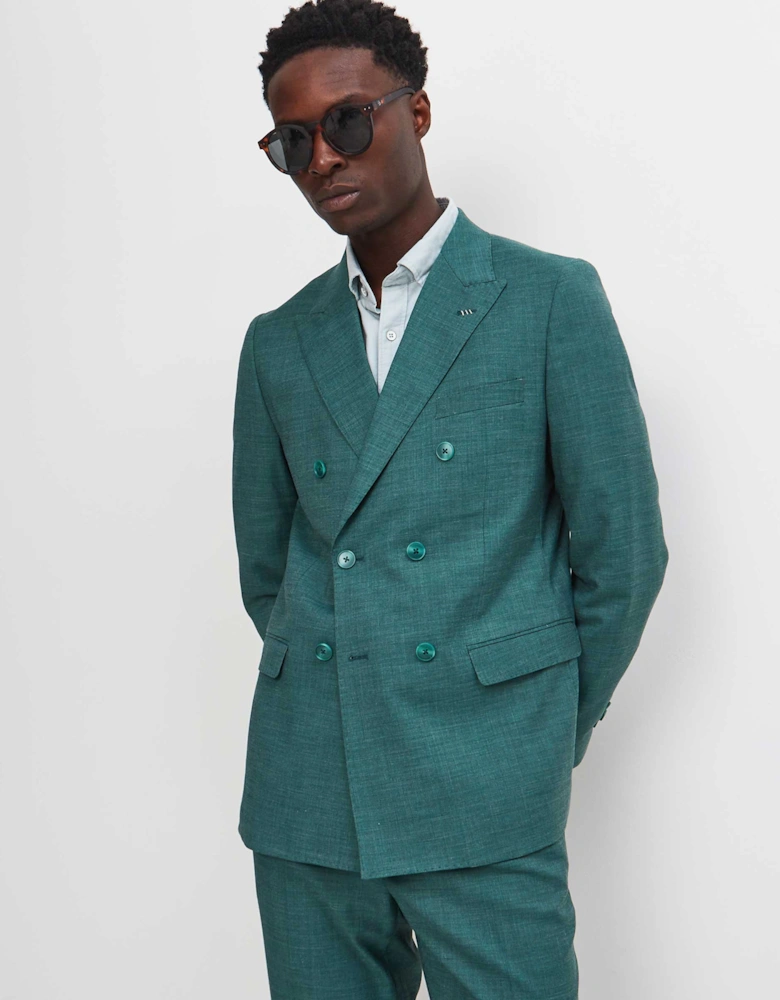 Slim Fit Double Breasted Suit