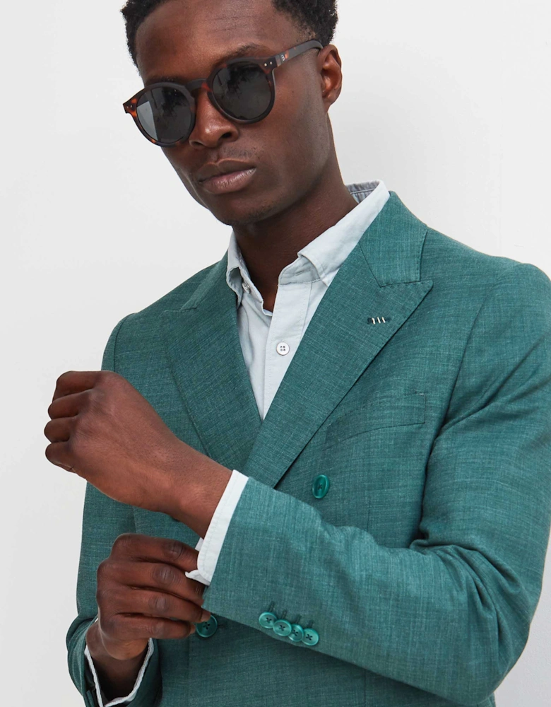 Slim Fit Double Breasted Suit