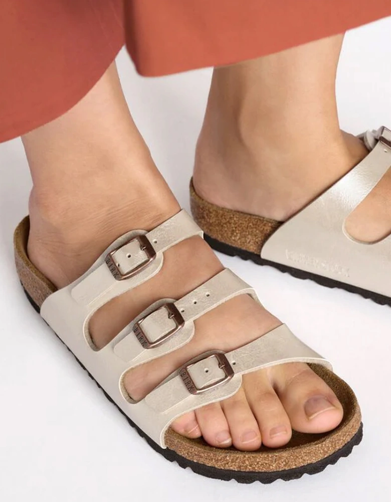Women's Florida BS Birko-Flor Narrow Fit Graceful Pearl White