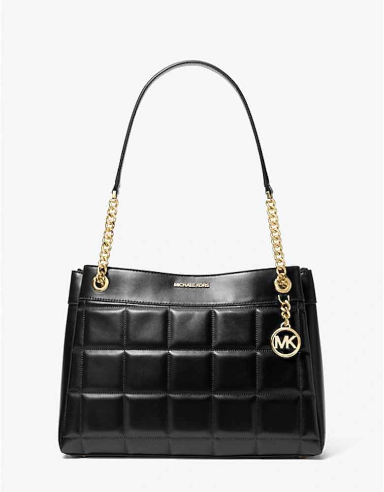 Susan Medium Quilted Leather Tote Bag