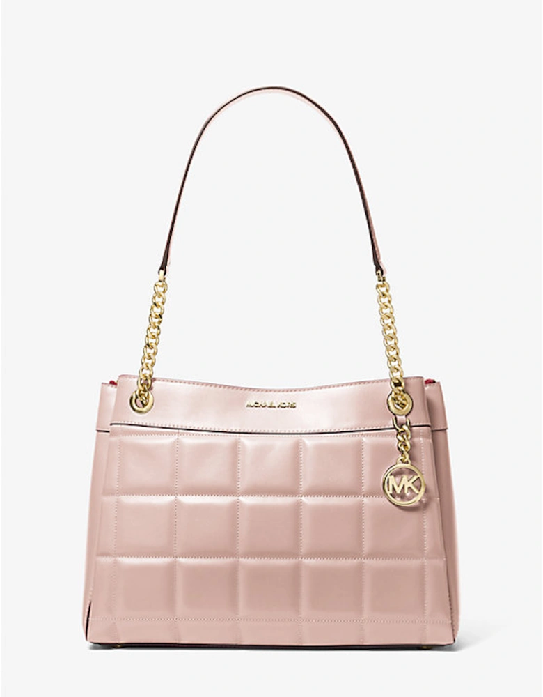 Susan Medium Quilted Leather Tote Bag