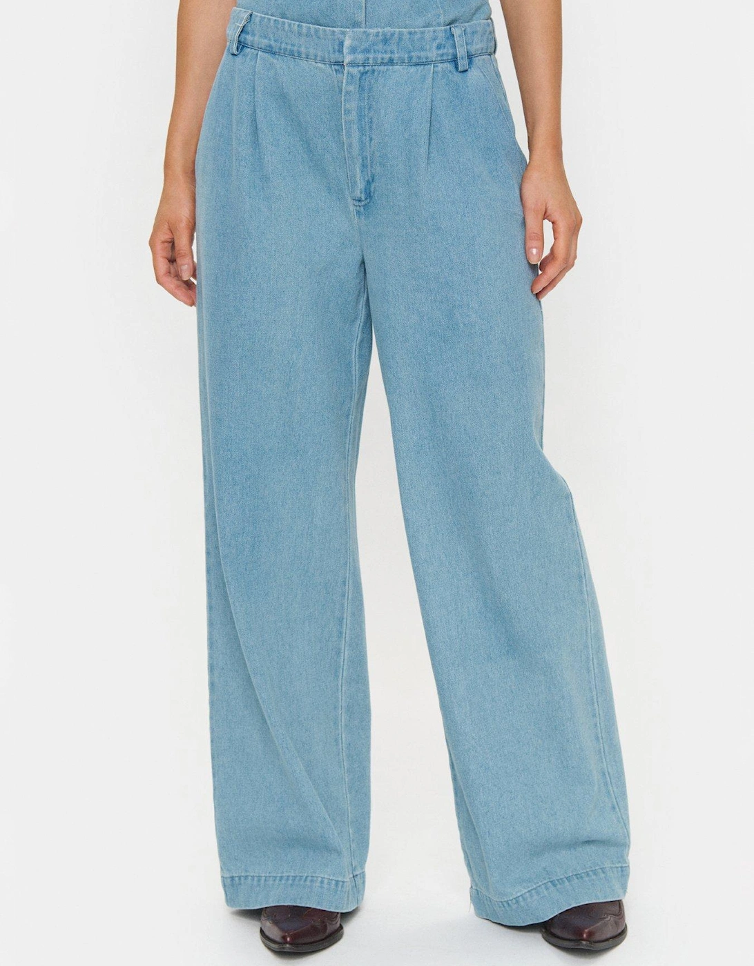 Jaclyn Trousers - Blue, 2 of 1