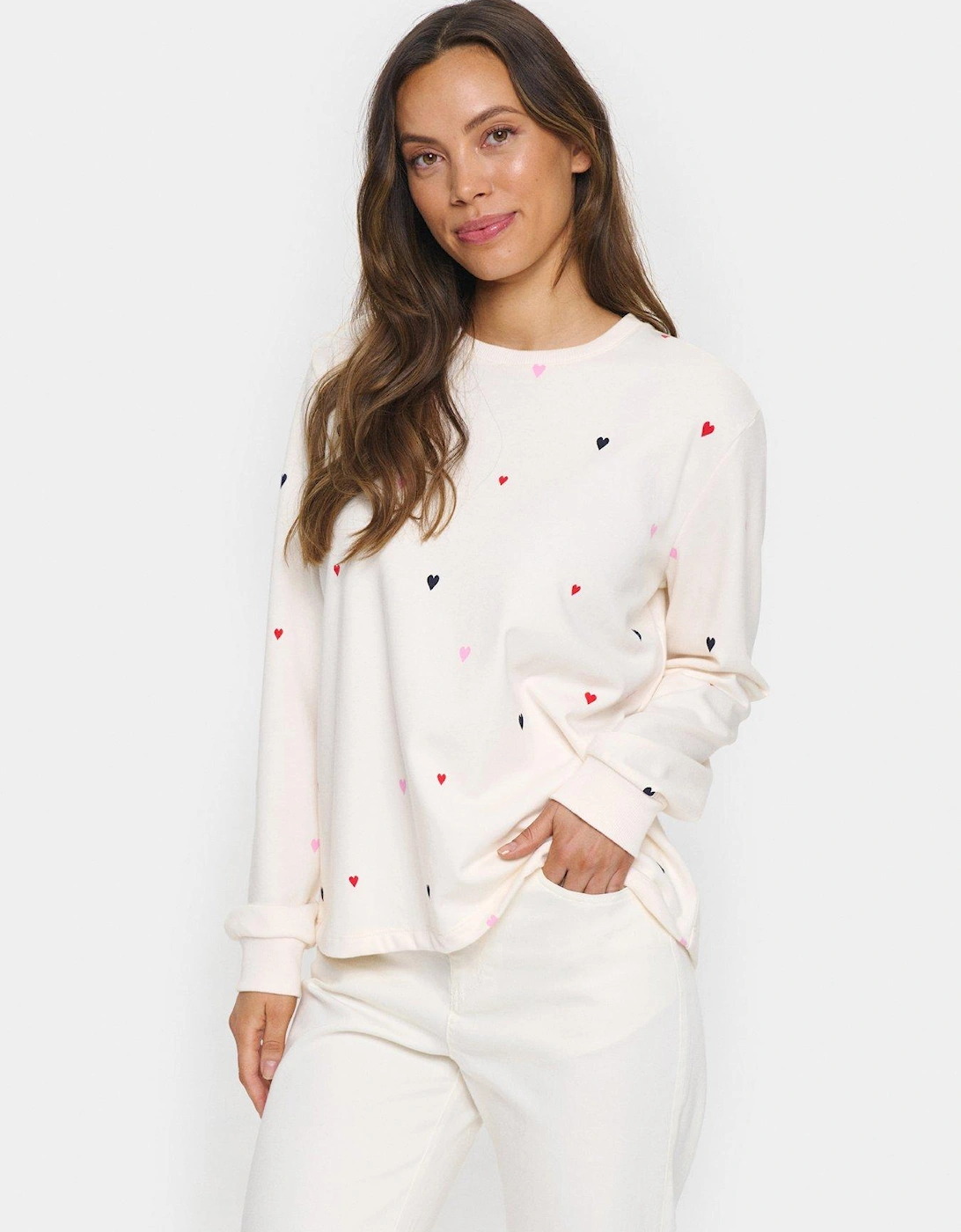 Johanni Sweatshirt - White, 2 of 1