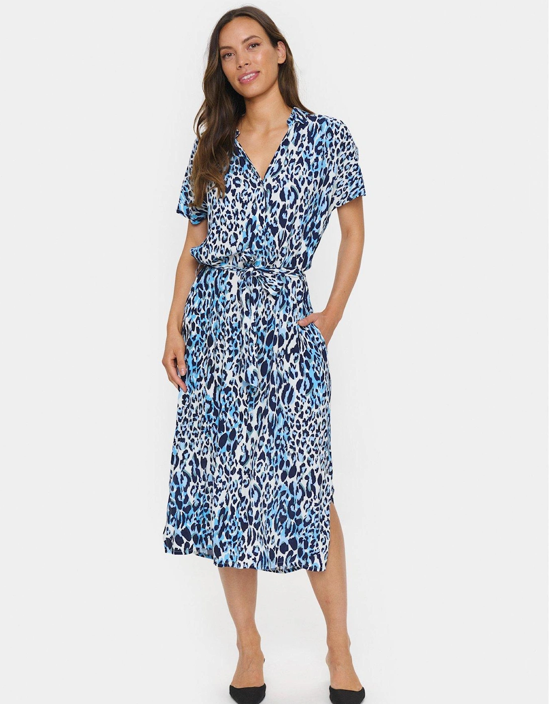 Blanca Shirt Dress - Blue, 2 of 1