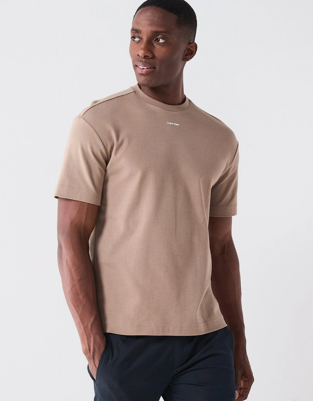 Nano Logo Interlock T-Shirt - Light Brown, 2 of 1