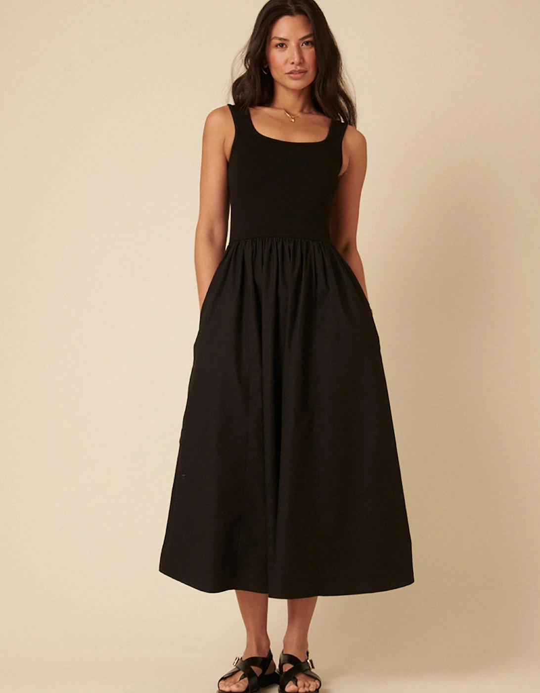 Colorado Midi Dress - Black, 2 of 1