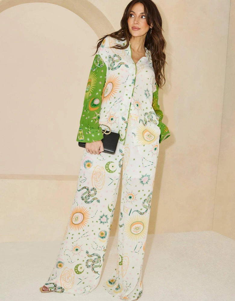 Printed Trouser - Multi