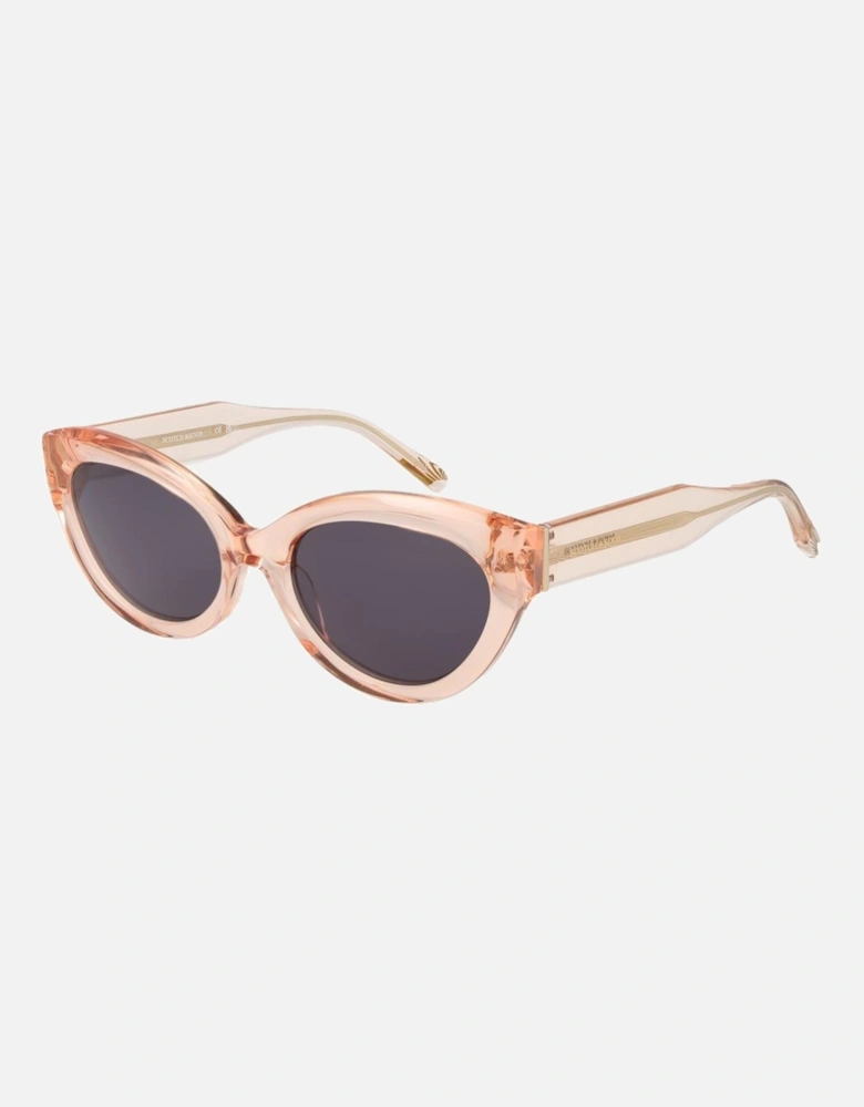 Cat Eye Acetate Sunglasses with Grey Lenses Women - Pink