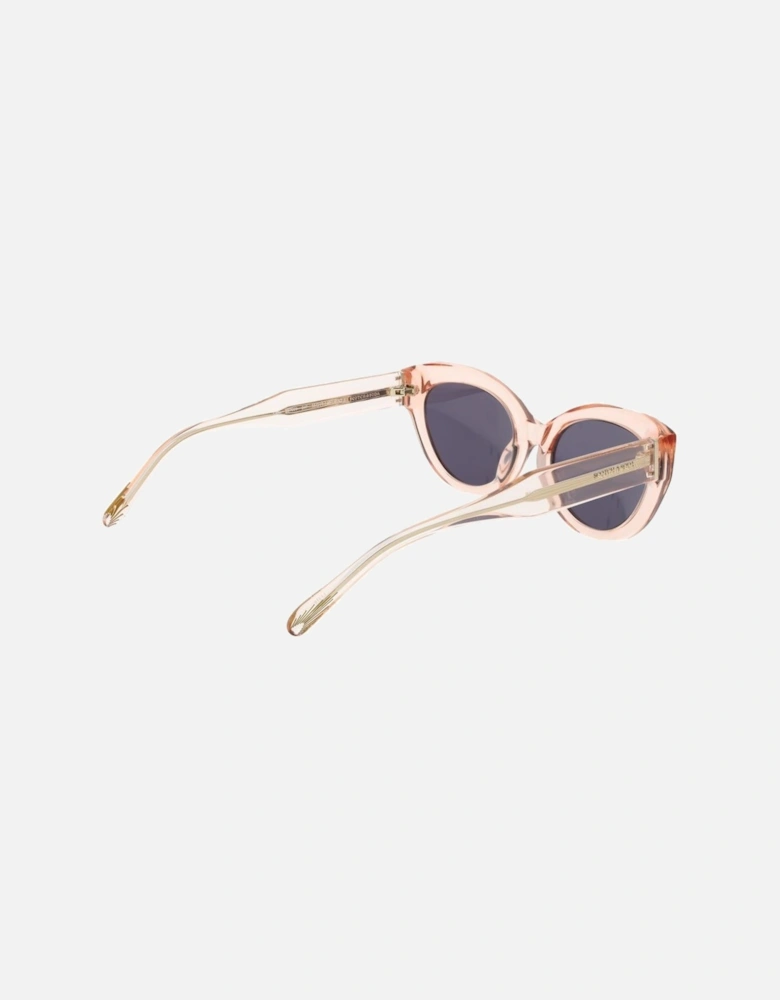 Cat Eye Acetate Sunglasses with Grey Lenses Women - Pink