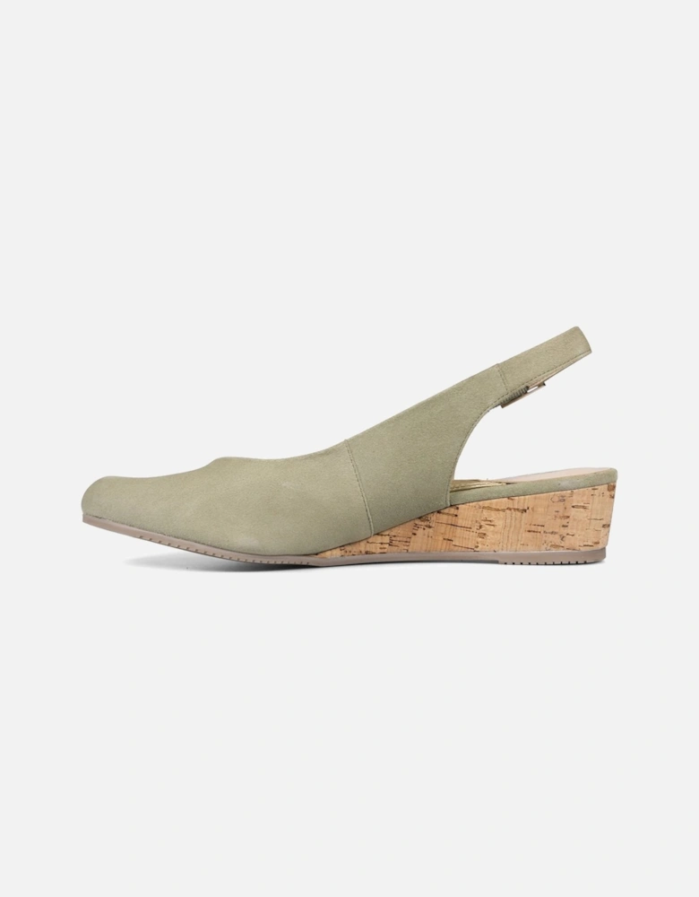 Sylvie Womens Wide Fit Wedge Sandals