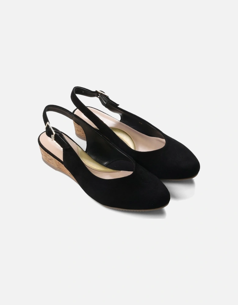 Sylvie Womens Wide Fit Wedge Sandals