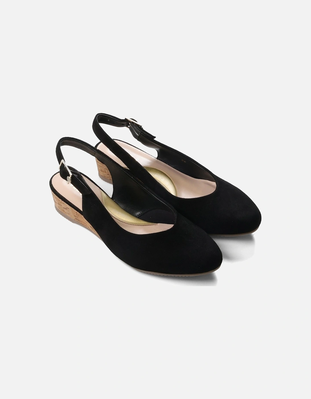 Sylvie Womens Wide Fit Wedge Sandals