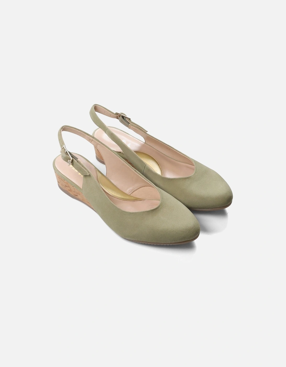 Sylvie Womens Wide Fit Wedge Sandals