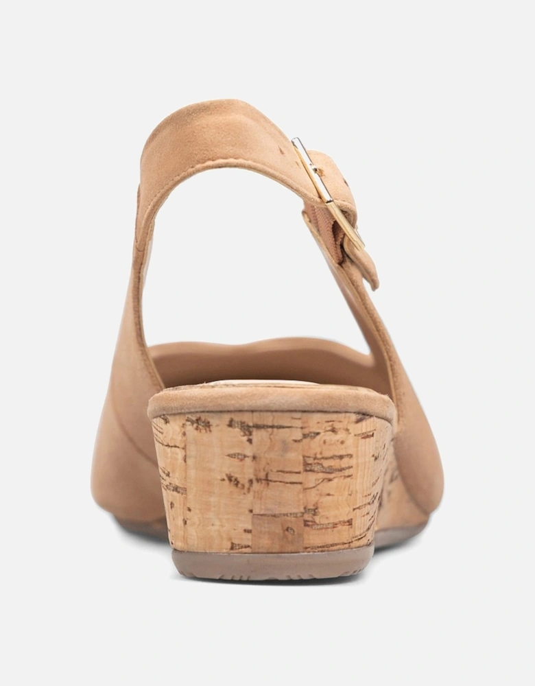 Sylvie Womens Wide Fit Wedge Sandals