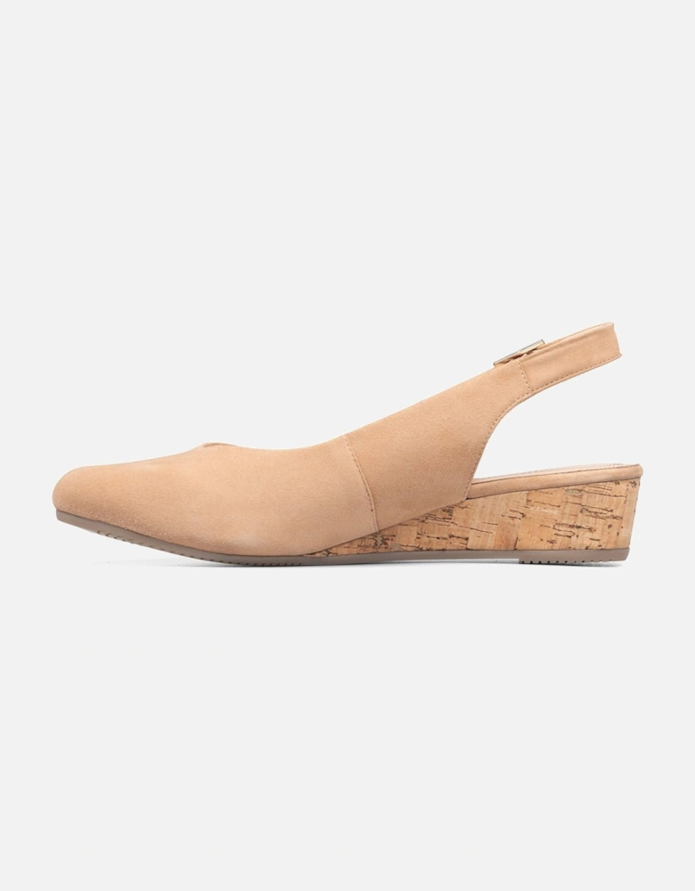 Sylvie Womens Wide Fit Wedge Sandals