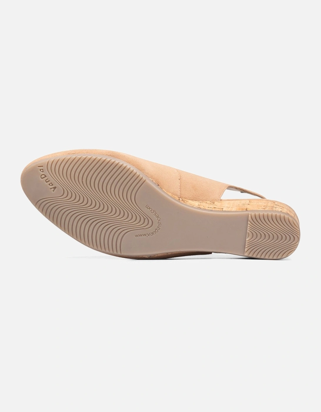 Sylvie Womens Wide Fit Wedge Sandals