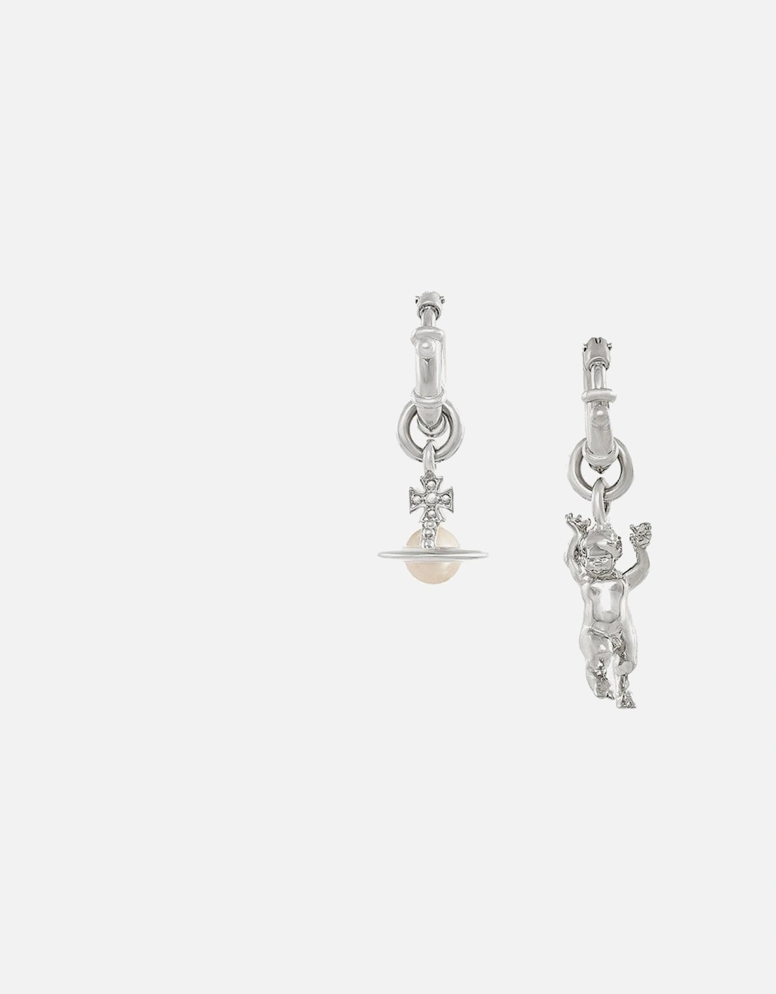 Anglo Pearl Earrings Silver, 3 of 2