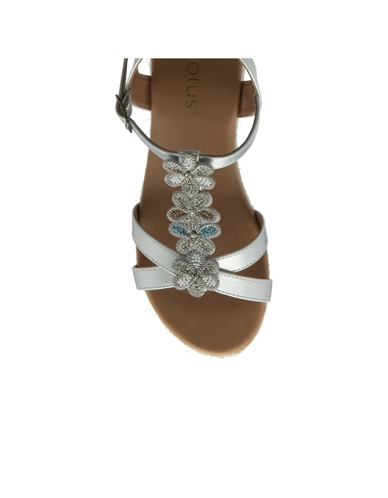Letica Womens Wedge Sandals