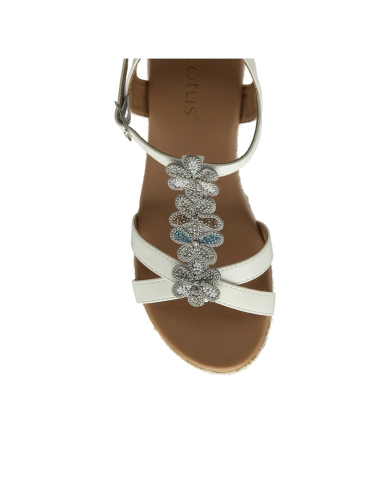Letica Womens Wedge Sandals