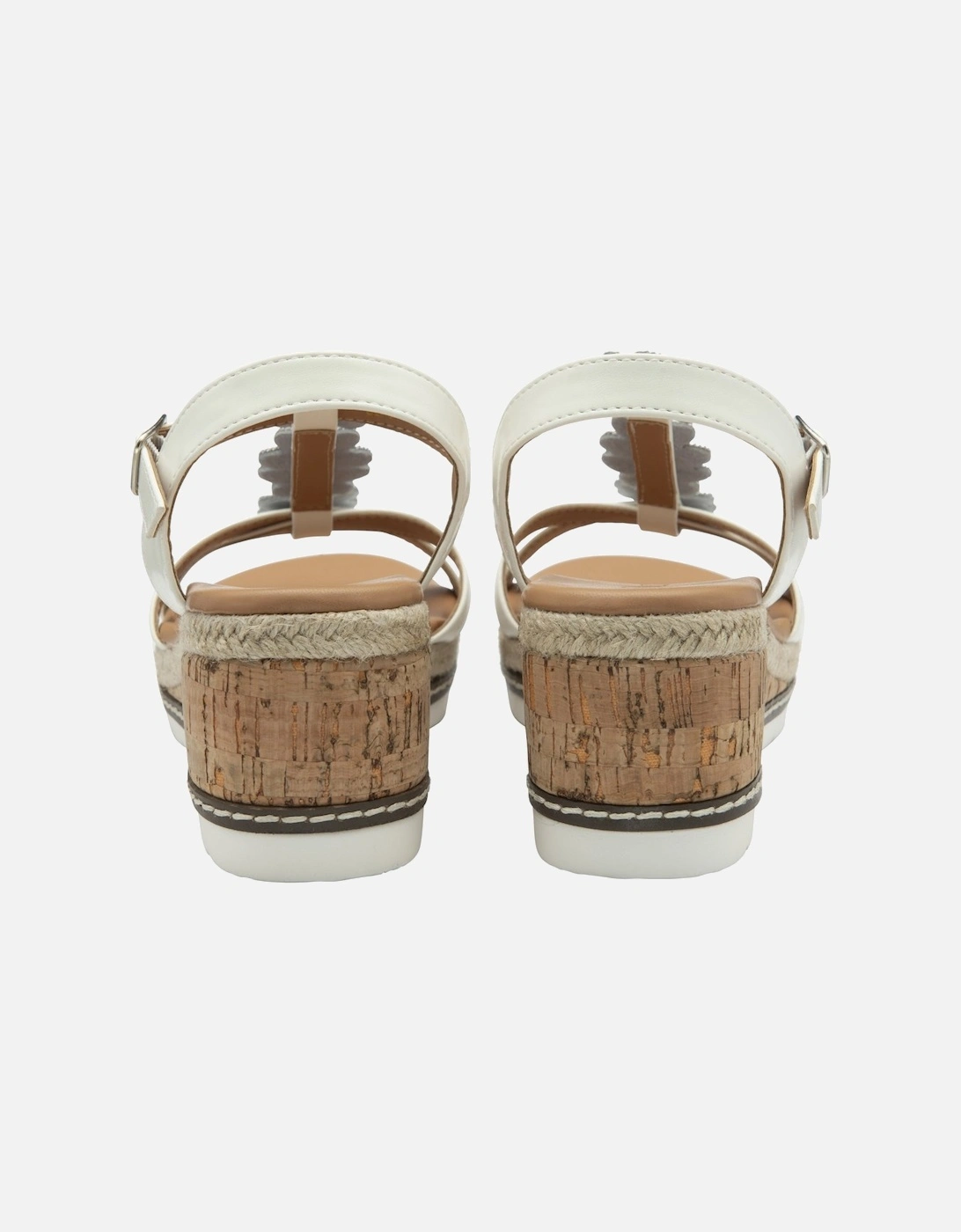 Letica Womens Wedge Sandals