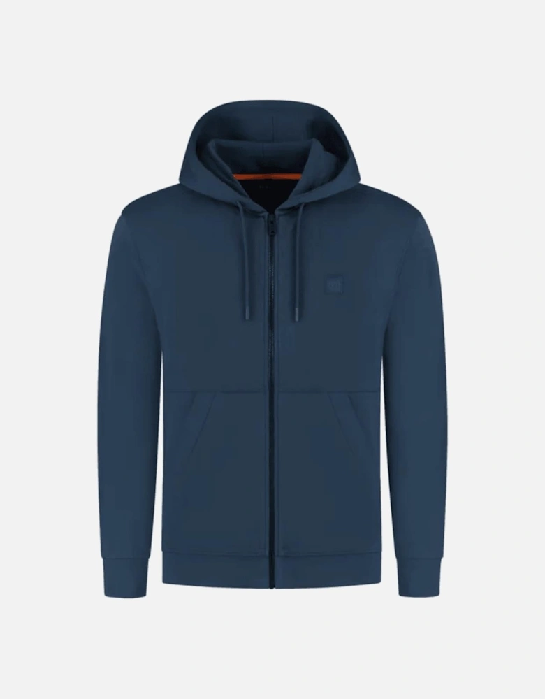 Zetalky Zip Up Hooded Dark Blue Tracksuit